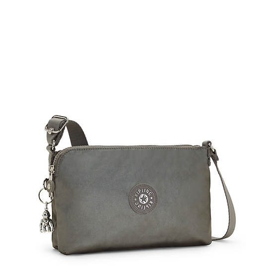 Torba Crossbody Kipling Boyd Metallic Greyl | PL 2121OK